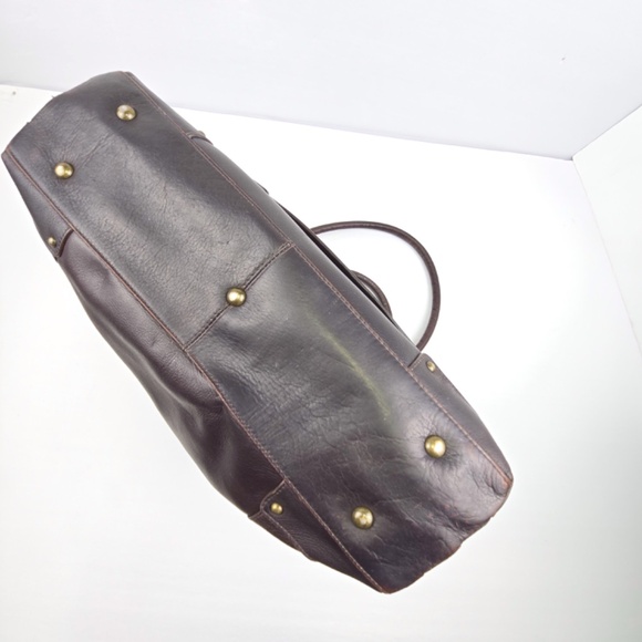 Solo New York Jay 15.6" Laptop Leather Tote Bag, Espresso - Picture 7 of 12